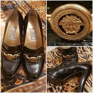 VERSACE heeled loafers 6